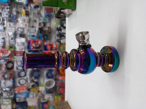 Mini Bong Arcoiris tornasolado Rainbow 12cm