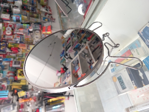 Espejo doble de mesa con aumento 6"