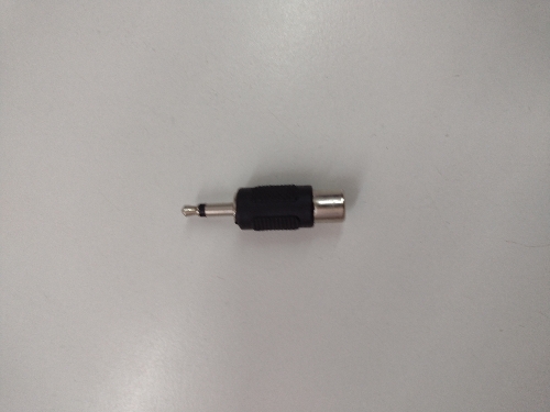 Adaptador RCA Hembra a 3,5 plug mono