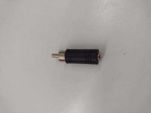 Adaptador plug 3,5 mono a RCA