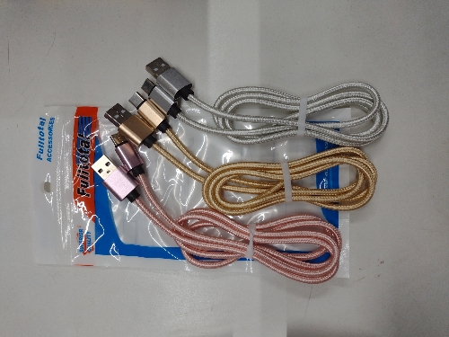 Cable mallado tipo C Fulltotal 1m