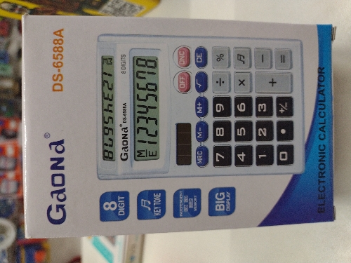 Calculadora doble visor Gaona DS6588A