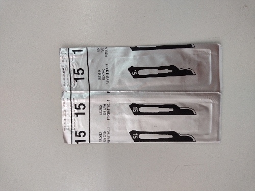 Hojas de bisturi n15 Ribbel