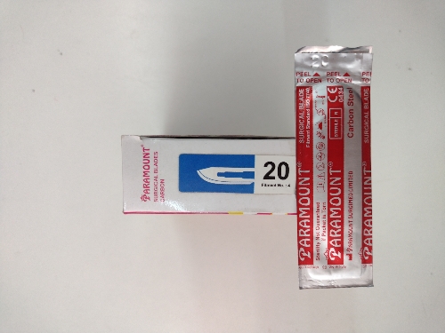 Hojas de bisturi n20 Paramount