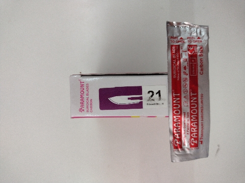 Hojas para bisturi n21 Paramount