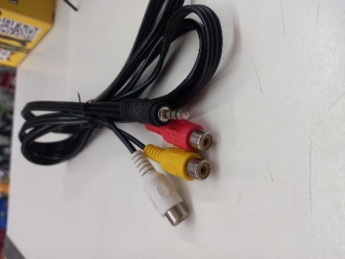 Cable 3 RCA Hembra a 3,5 mm