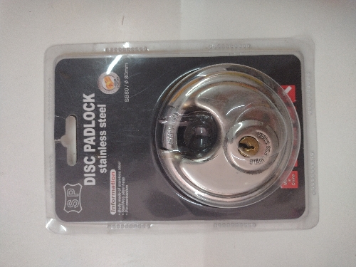 Candado disco padlock 80mm SP