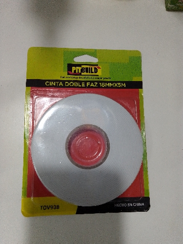 Cinta doble faz 18mm Pitbuild