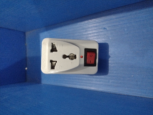 Adaptador 3 Patas Multiple con tecla