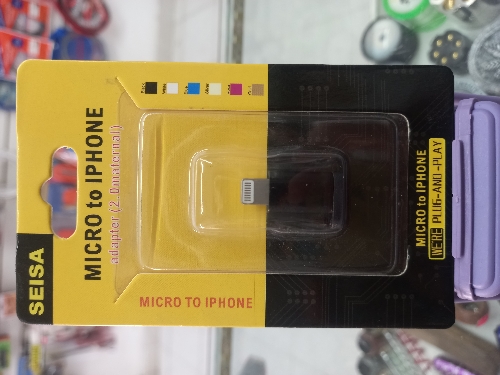 Adaptador Micro Usb Hembra a  iphone