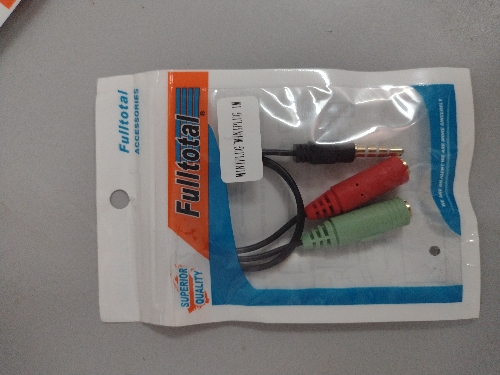 Adaptador miniplug 2 hembra a miniplug macho Fulltotal