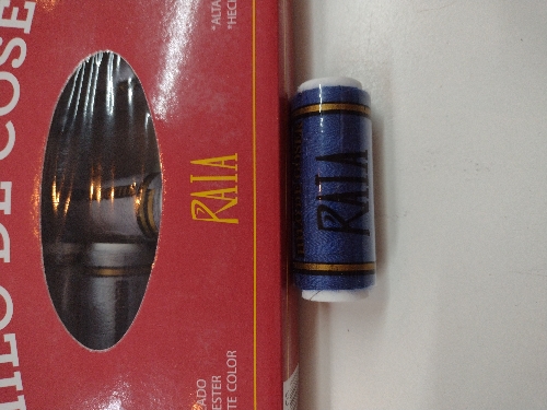 Hilo coser azul Raia