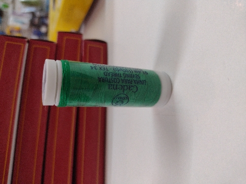 Hilo coser verde 34 Cadena