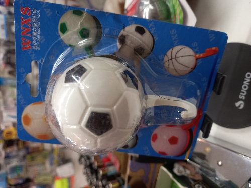 Gancho pelota de futbol