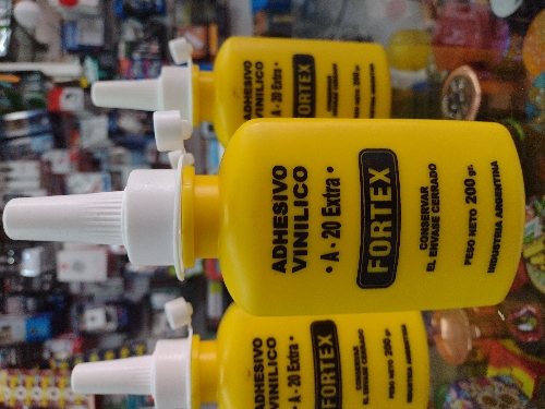 Adhesivo vinilico 200 gr Fortex