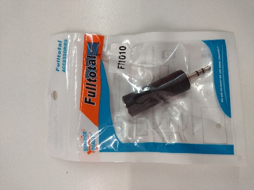 Adaptador plug stereo 6,5 a 3,5 Fulltotal