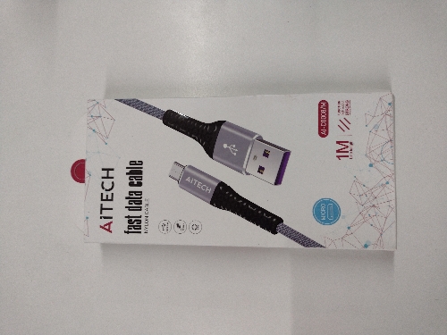Cable microUSB mallado 1M Aitech