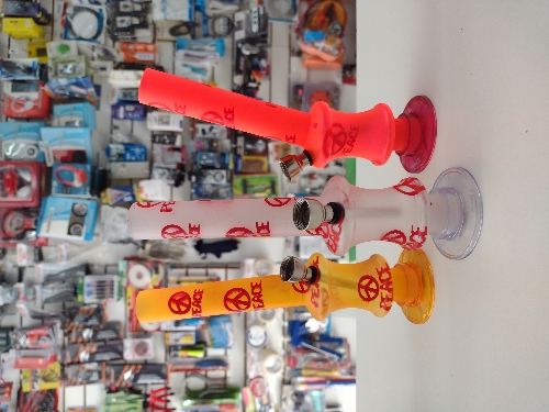 Bong acrílico 20cm Peace