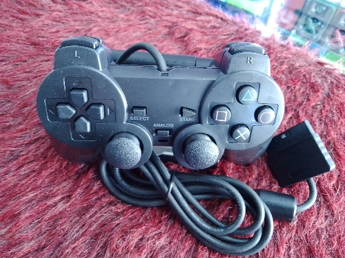 Control  PS2 caja amarilla