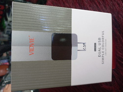 Cargador vidvie DUAL USB
