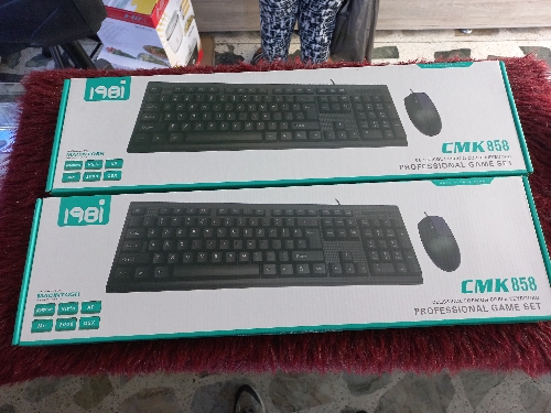 Teclado y mouse CMK 858
