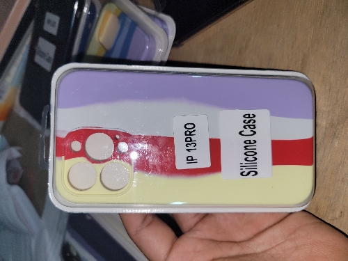PROTECTOR IPHONE 13 PRO ARCOIRIS