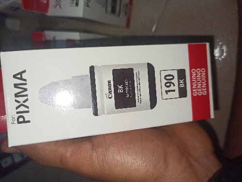 TINTA CANON 190 NEGRO