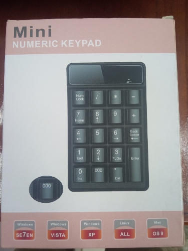 Teclado numérico mini