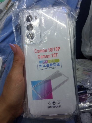 PROTECTOR TRANSPARENTE CAMON 18 PREMIER