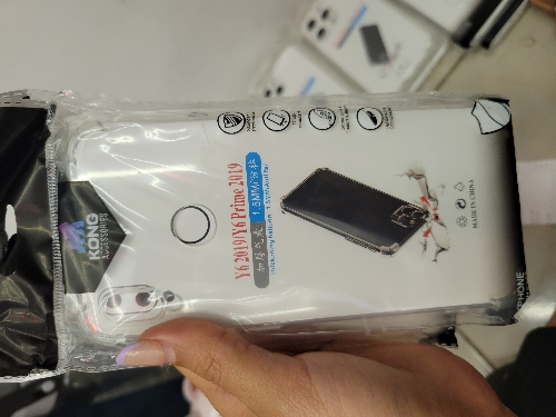 PROTECTOR TRANSPARENTE Y6 2019/Y6 PRIME 2019