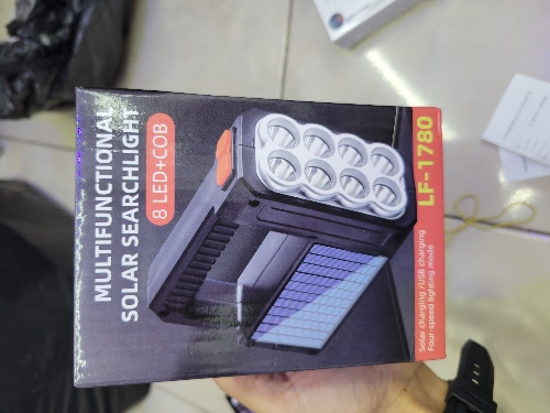 LINTERNA SOLAR DE BRAZO LF-1780