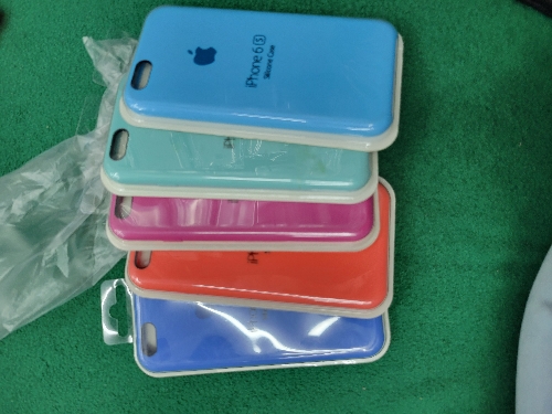 PROTECTOR SILICONE LLANO IPHONE 6S