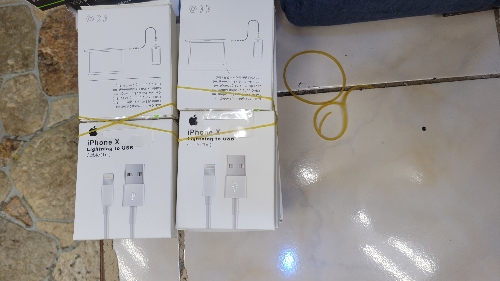 CABLE IPHONE USB 1M