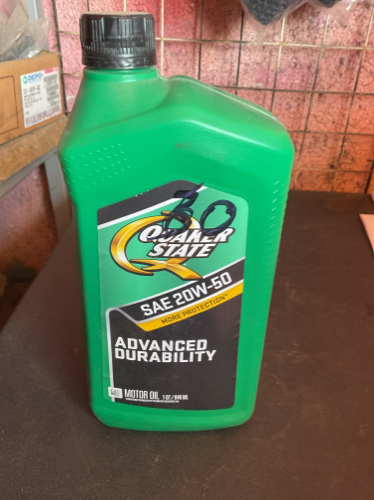 Aceite litro Quaker 20w50