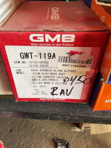 Bomba de agua rav4 1AZ-2AZ 2001 -119A GMB