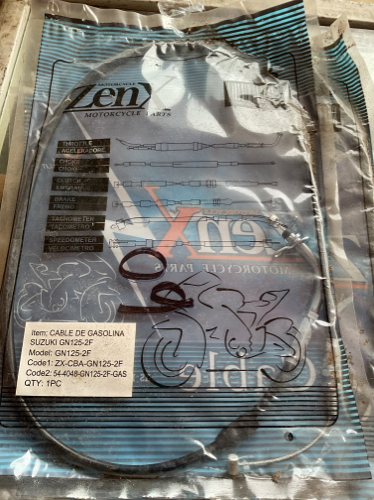 Cable de gasolina o acelerador gn 125 y otros genérico