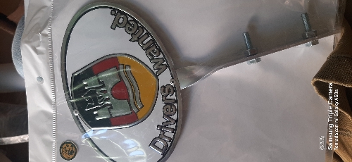 Bandera trasera vw