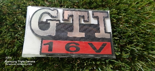 Letra gti 16v trasera