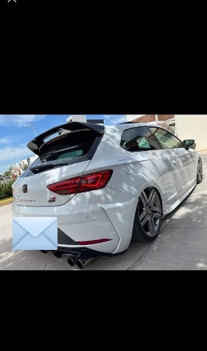 Toma de aire trasera leon cupra