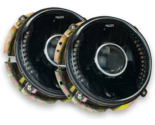 Faros led con lupa