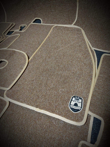 Alfombra de vocho camel original