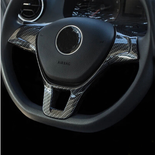 Embellecedor de volante fibra