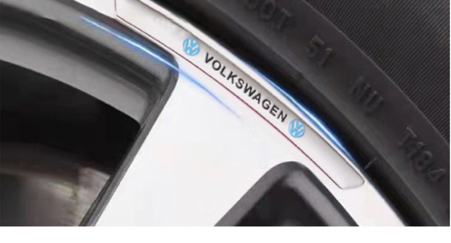 Calcomania de rin vw