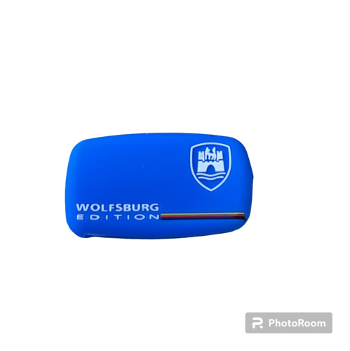 Funda de llave wolfsburg azul