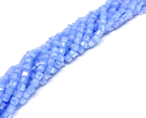 #30…Cristal Cuadrado de 3x3mm - Azul Lavanda