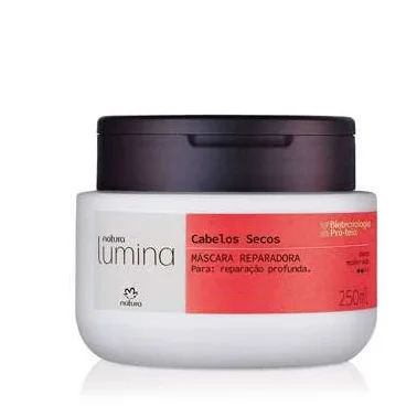 LUMINA MASCARA REPARADORA PARA CABELOS SECOS 250ML