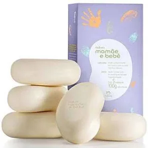 SABONETE BARRA RELAXANTE 5X100G MAMAE E BEBE