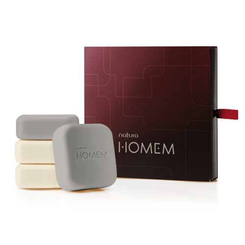 NATURA HOMEM SABONETE BARRA 3X90G