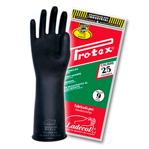 Protex guantes c-25 talla 9