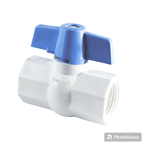 Concyssa llave de paso PVC  1/2"